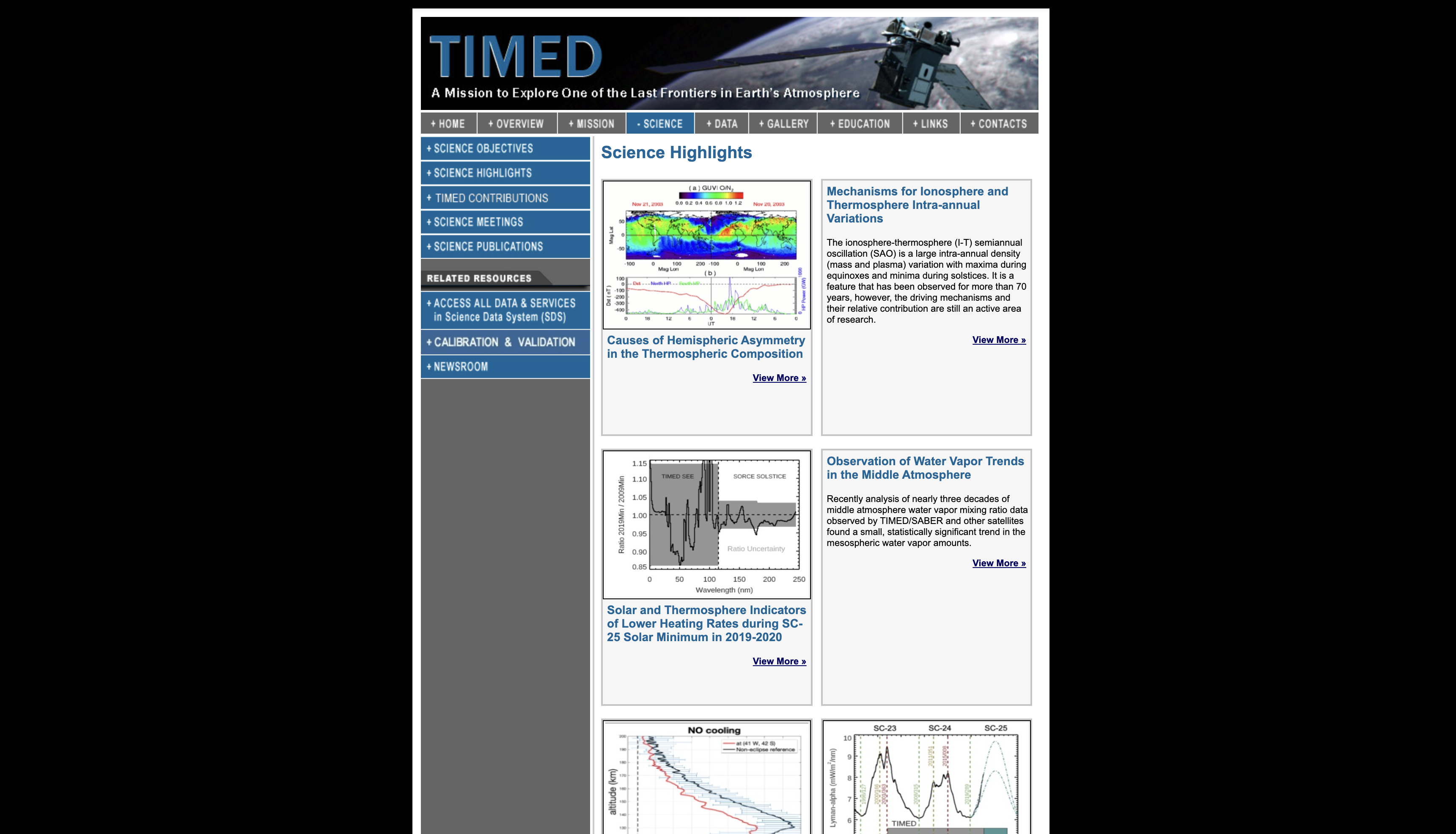 TIMED site re-development.